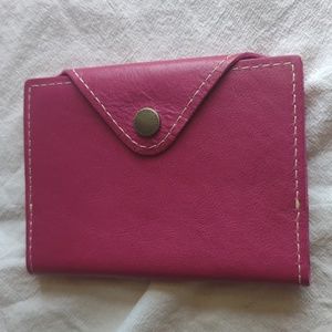 Portland Leather goods small journal in Hibiscus